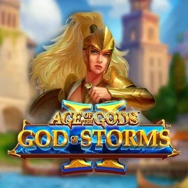 Age Of The Gods: God Of Storms 2 logo by Playtech at BetSixty Casino