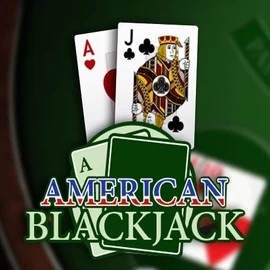 American Blackjack slot logo by Habanero at BetSixty Casino