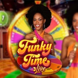Funky Time slot visual from Evolution available on betsixtyscasino.nl
