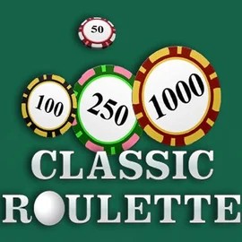 Roulette slot logo by OneTouch Games at BetSixty Casino