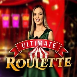 Ultimate Roulette slot logo by Ezugi at BetSixty Casino